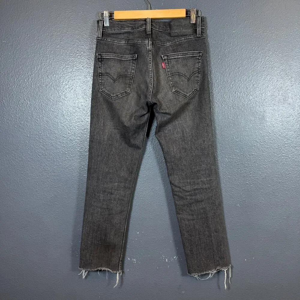 Levi’s 28/26 men’s 511 gray pants distressed jeans